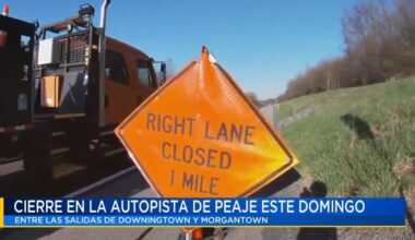 Cierre en la autopista de peaje de Pensilvania este domingo | Noticias