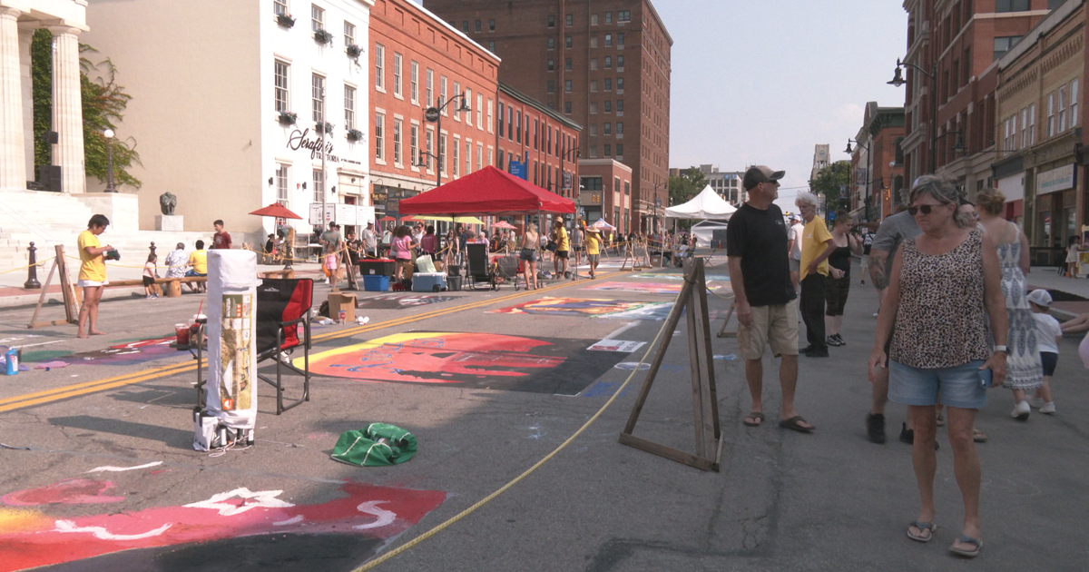 State Street Comes Alive With Color During Celebrate Erie Chalk Walk | News