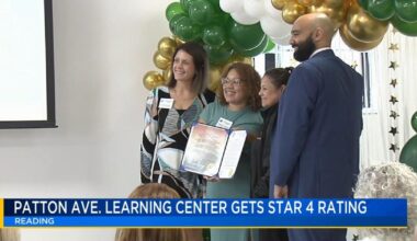 Patton Avenue Learning Center receives ‘Star 4 rating’ from Keystone Stars program | Reading Area