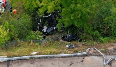 Tractor-trailer crashes down I-78 embankment | Northern Berks County