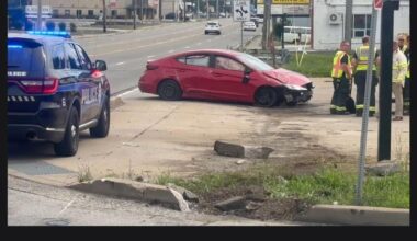 Vehicle Rolls Over After Colliding with Curb Sending One to the Hospital | News