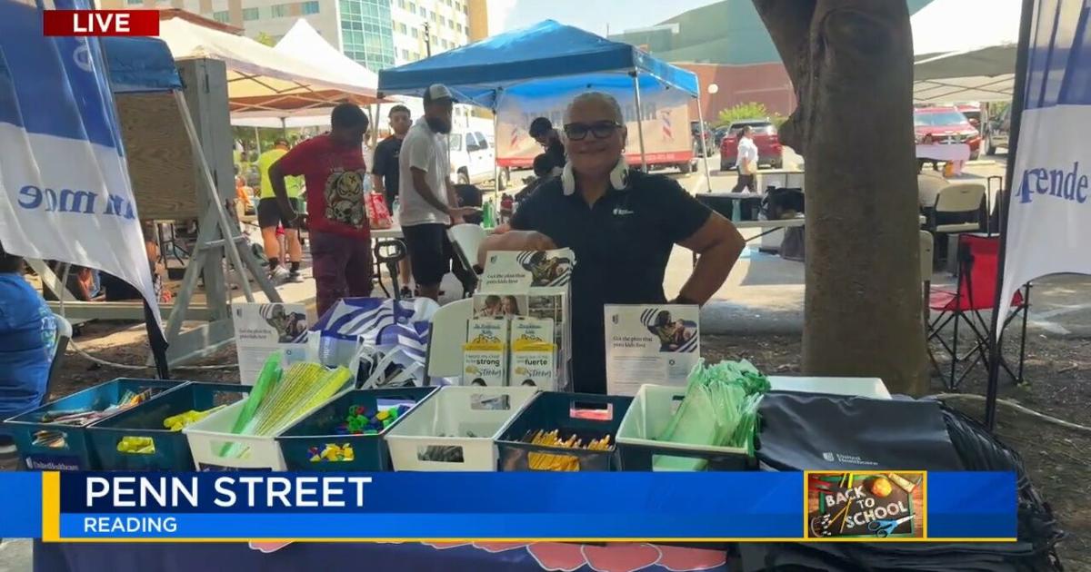 Reading back-to-school event features free school supplies, haircuts, and more | Reading Area