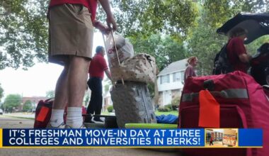 Berks County students begin college journey with first-year move-in, orientation | Reading Area