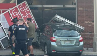 Car drives partially through South Whitehall CVS, minor injuries reported | Allentown Area