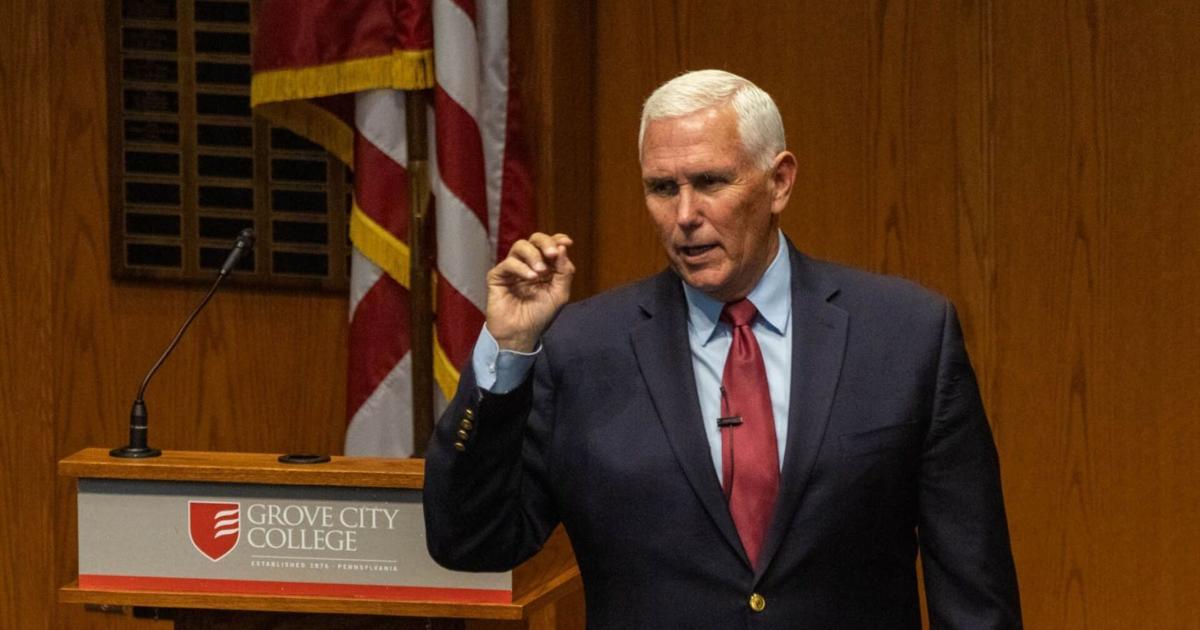 Mike Pence to Return to Grove City College this Fall | News