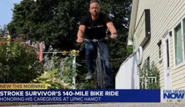 Erie Man Starts 140‑Mile Ride to Thank UPMC Hamot Staff | News