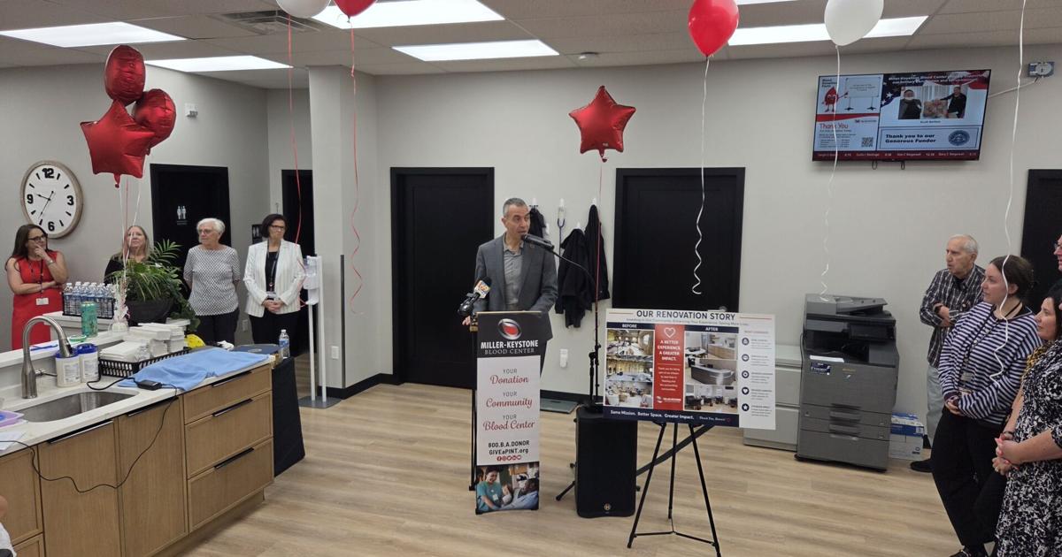 Miller-Keystone Blood Center announces grand re-opening, ribbon-cutting at Reading Donor Center | Reading Area