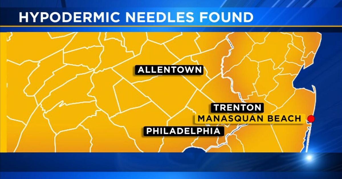 Beach in N.J. reopens after 60 syringes wash ashore over the weekend | New Jersey News
