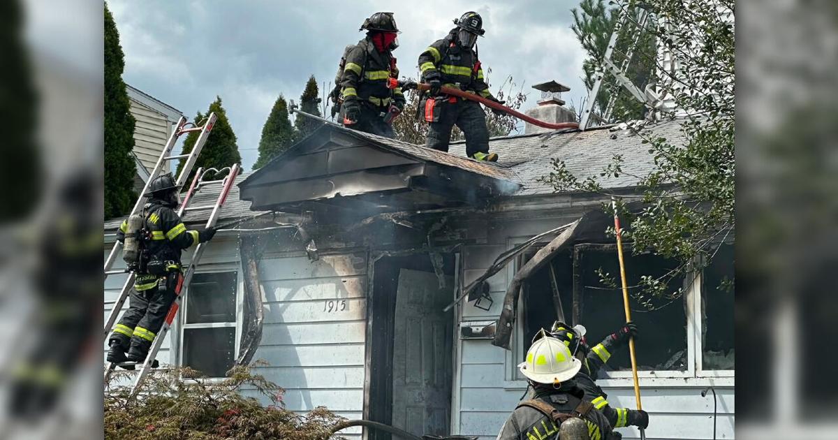 Firefighters battle two-alarm fire at Allentown home | Allentown Area
