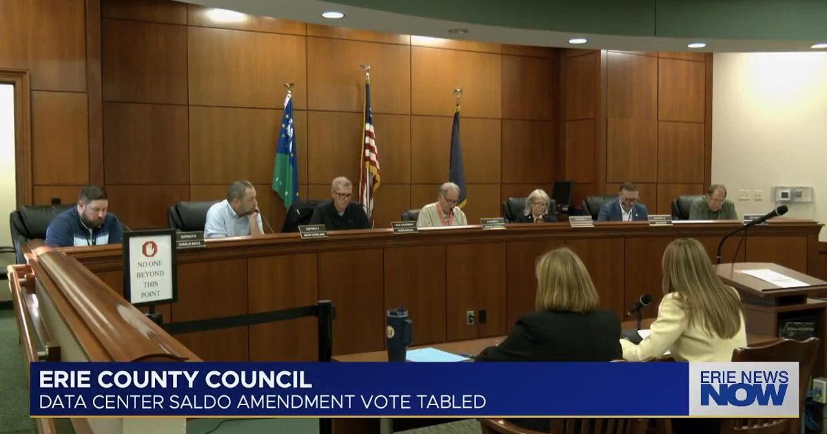 Erie County Council Tables Vote on Data Center Regulations | News