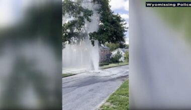 Wyomissing water main break repaired | Reading Area
