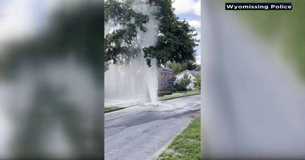 Wyomissing water main break repaired | Reading Area