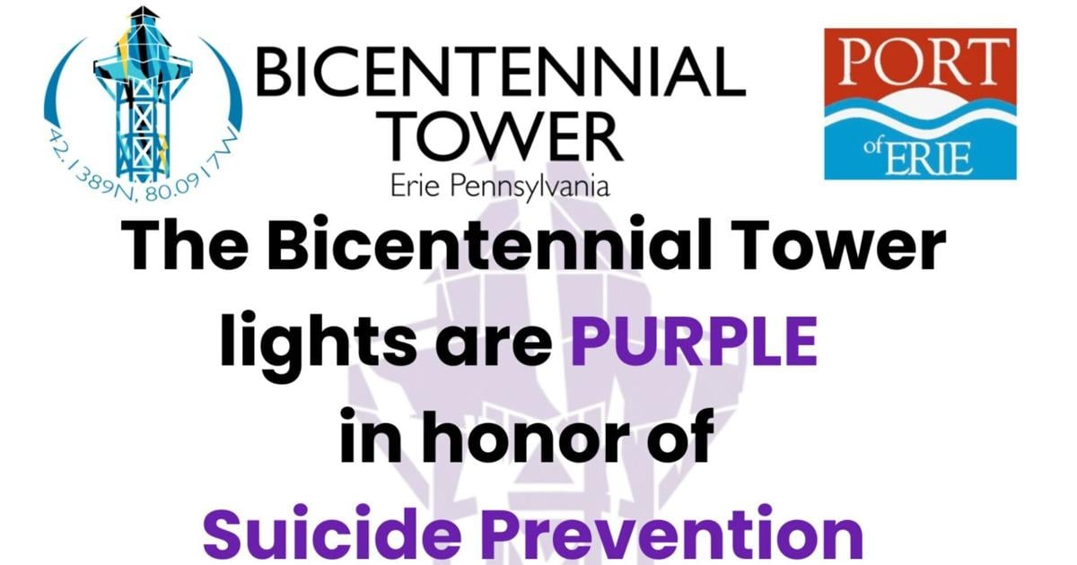 Bicentennial Tower to Shine Purple for Suicide Prevention | News