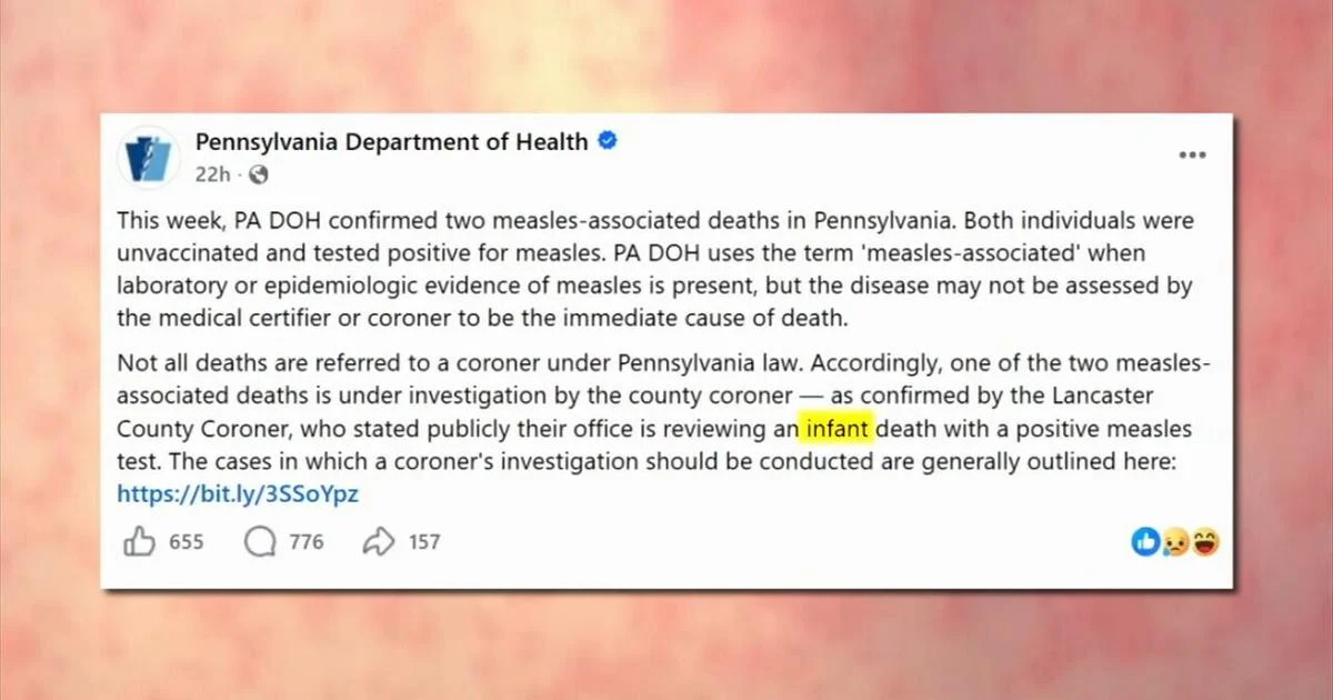 Recent measles cases in Pennsylvania raise concern from Berks County officials | Reading Area