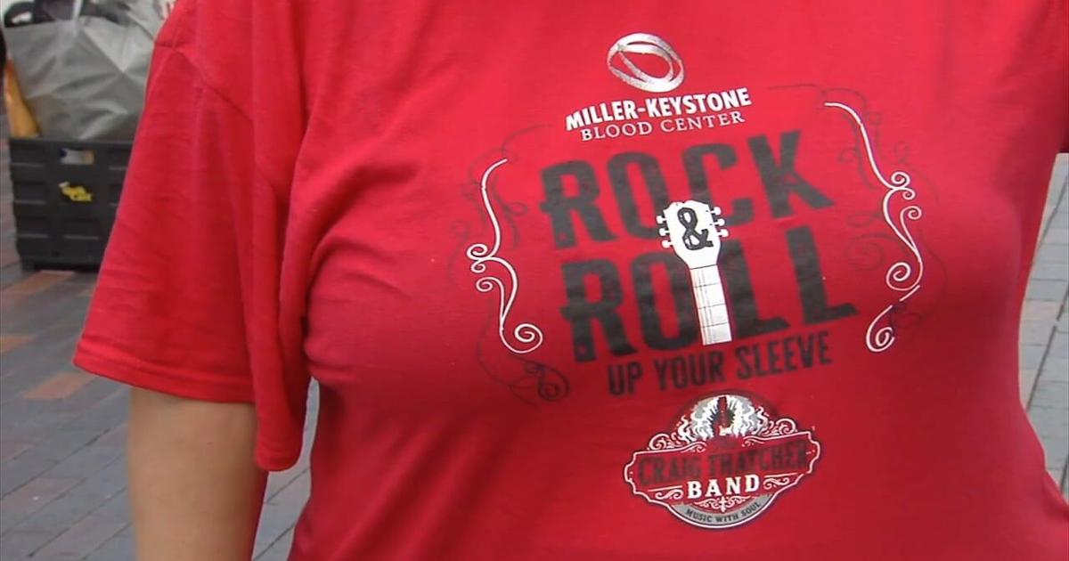 Second annual Craig Thatcher blood drive happening at SteelStacks in Bethlehem | Video
