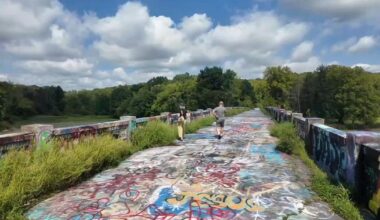RAWA announces plans for graffiti bridge at Ontelaunee, visitors react | Northern Berks County