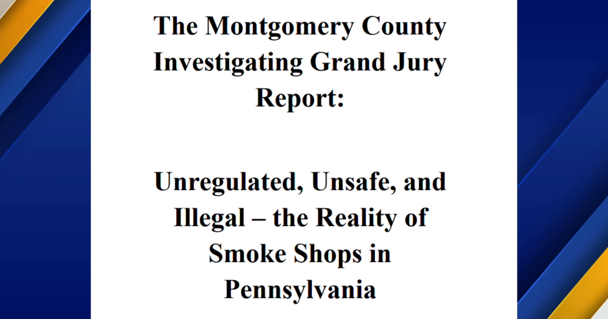 Pa. Grand Jury Warns of Dangers in Unregulated Smoke Shops | News