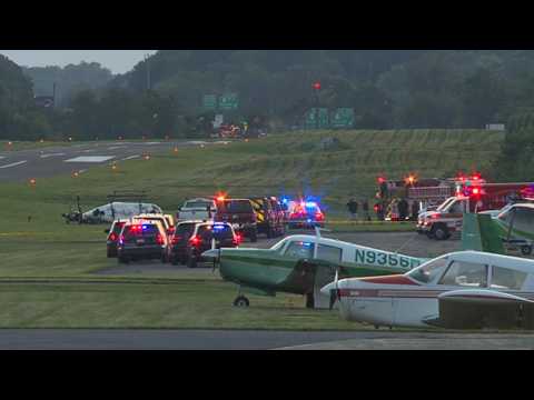 Emergency responders were dispatched to an aircraft crash involving State Police helicopter at Carli