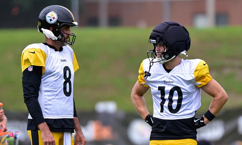 Pittsburgh Steelers Aaron Rodgers Kaden Wetjen