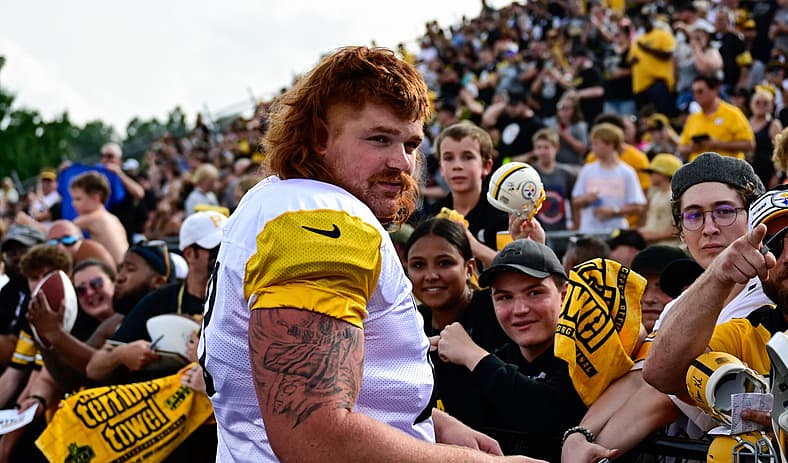 Pittsburgh Steelers OG Gennings Dunker