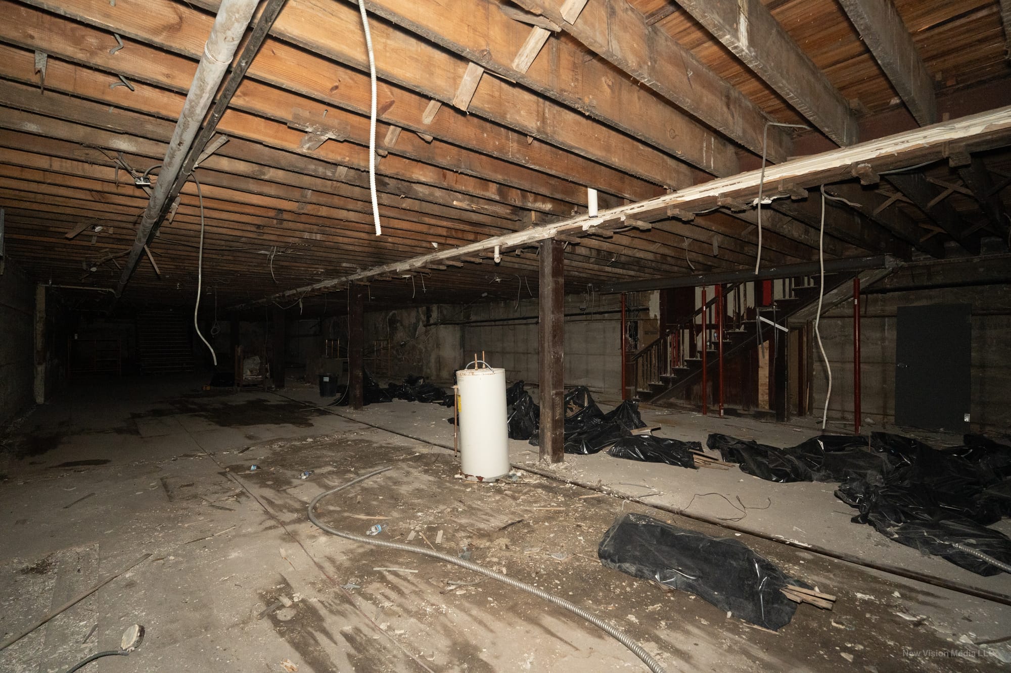 Before and after photos of 'The Emerald on Third,' a mixed-use property now available for sale/lease in the South Side Histor