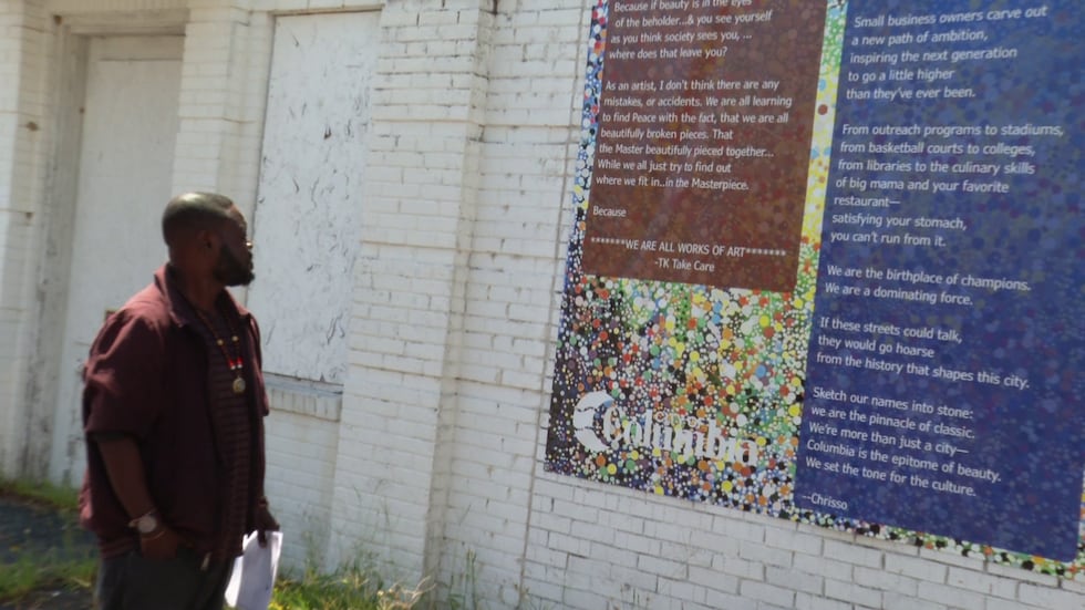 The City of Columbia’s public art program Columbia Streams Art presented a poetry reading by...