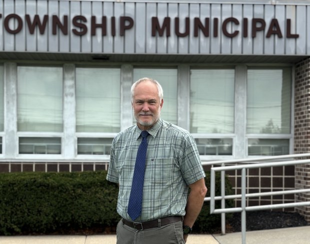 Brian Potts will retire at the end of the year after 20 years as Bern Township manager. (STEVEN HENSHAW-READING EAGLE)