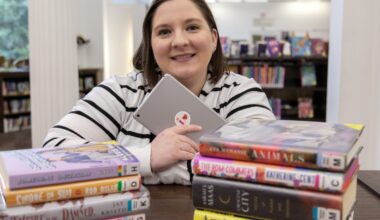 The library was there when she needed it. Now, she’s paying it forward.