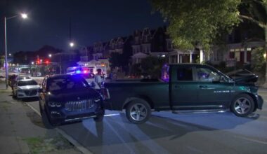Driver hospitalized after truck hits tree along Broad Street – NBC10 Philadelphia