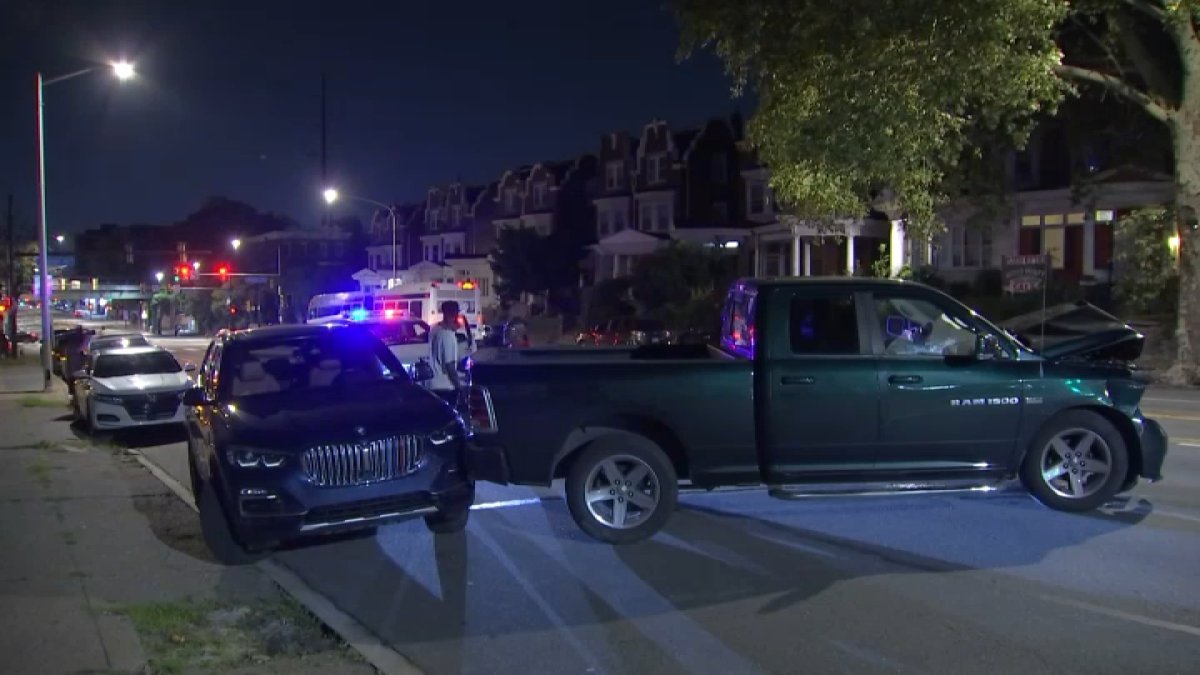 Driver hospitalized after truck hits tree along Broad Street – NBC10 Philadelphia