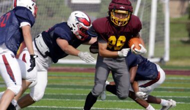 HS FOOTBALL: Teams shake off rust on scrimmage Saturday – Scranton Times-Tribune