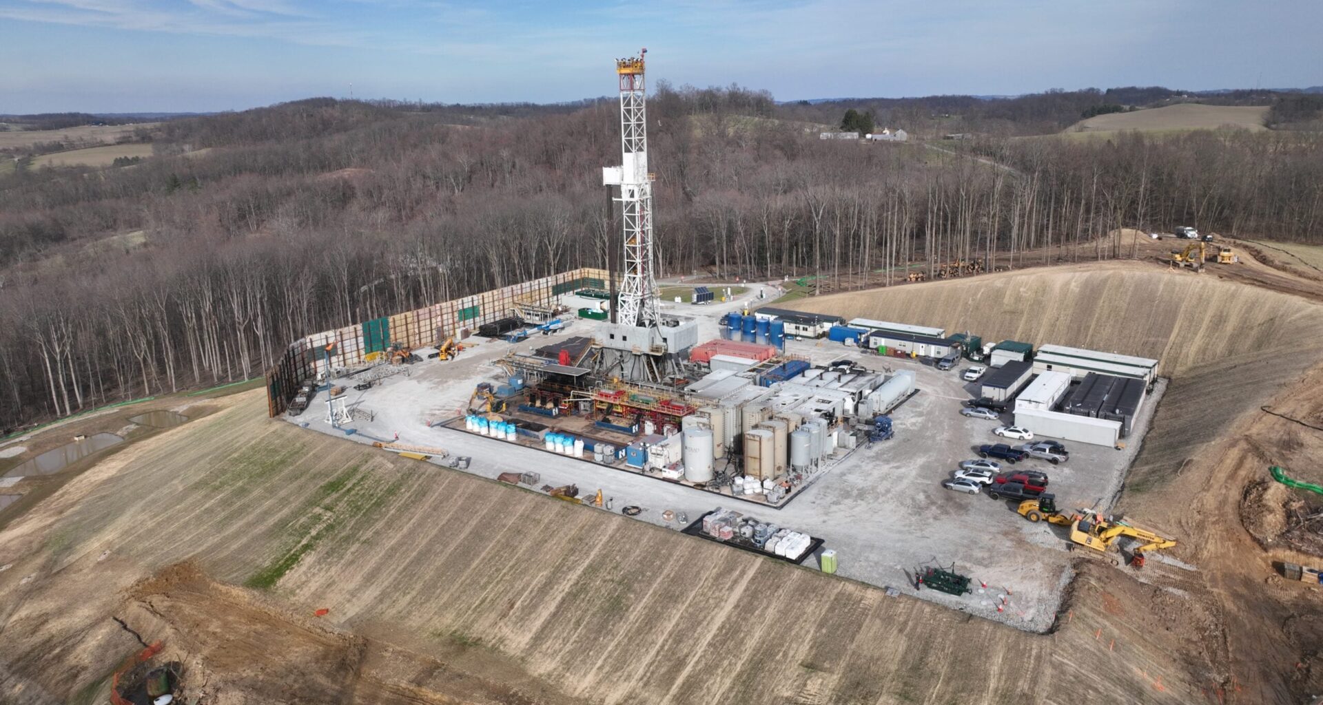 oil pumps in a Canadian field