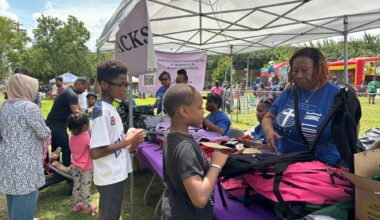Upper Darby church distributes 900 full bookbags to community