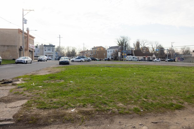 This lot at Ninth and Green streets in Chester is also among those on the LandCare team's list to be cleaned and greened.(COURTESY OF MORGAN HORELL, PHS)