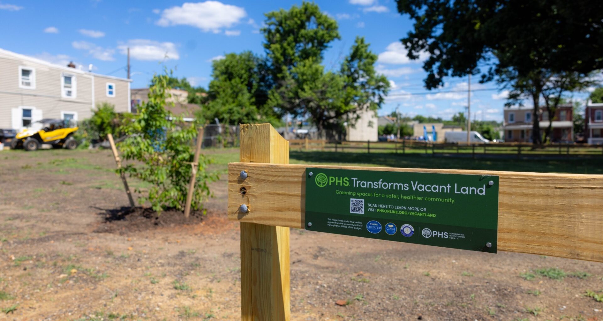Pennsylvania Horticultural Society cleans up lots in Chester