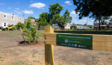 Pennsylvania Horticultural Society cleans up lots in Chester