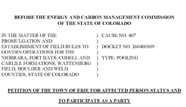 Erie Moves to Block Forced Pooling After SM Energy Ends Deal