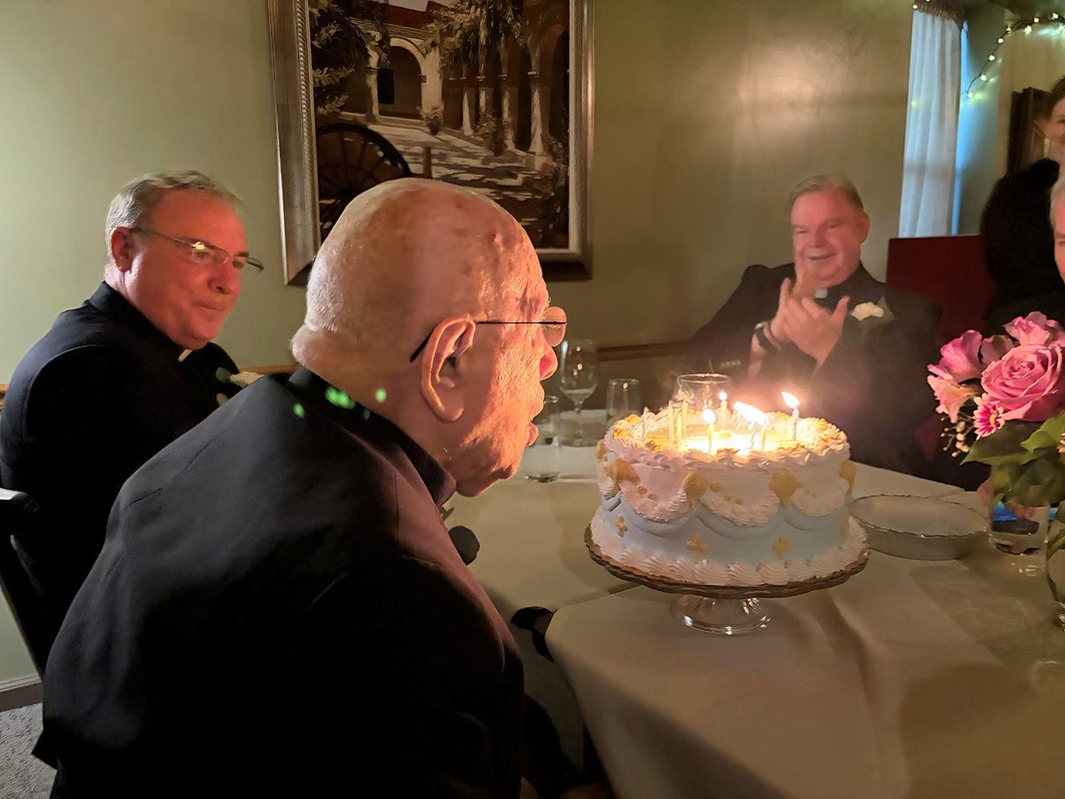 Celebrating a century of life, seven decades of priesthood – Diocese of Scranton