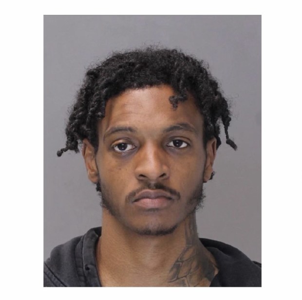 Raeem Grange-Allen (Booking photo courtesy Abington Township Police) 