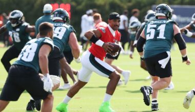 Eagles training camp 2026, Day 1 practice notes – NBC Sports Philadelphia