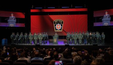 Seven new Pennsylvania State Police troopers assigned to Troop L Reading
