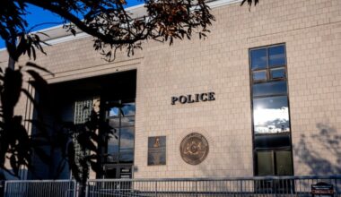 The Lower Merion Police Department in Ardmore. The department says its automated red light cameras have captured hundreds of violations since July 13.