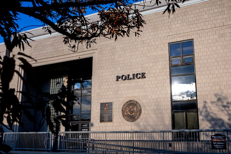 The Lower Merion Police Department in Ardmore. The department says its automated red light cameras have captured hundreds of violations since July 13.
