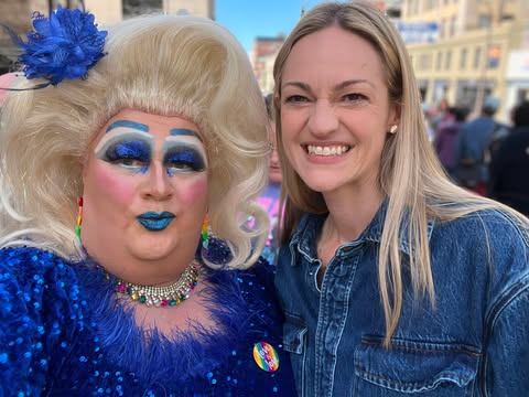 Republican Congressman Supported by Trump Misuses Image of Scranton Drag Artist in Attack Ad. Lady Lydia Is Fighting Back.