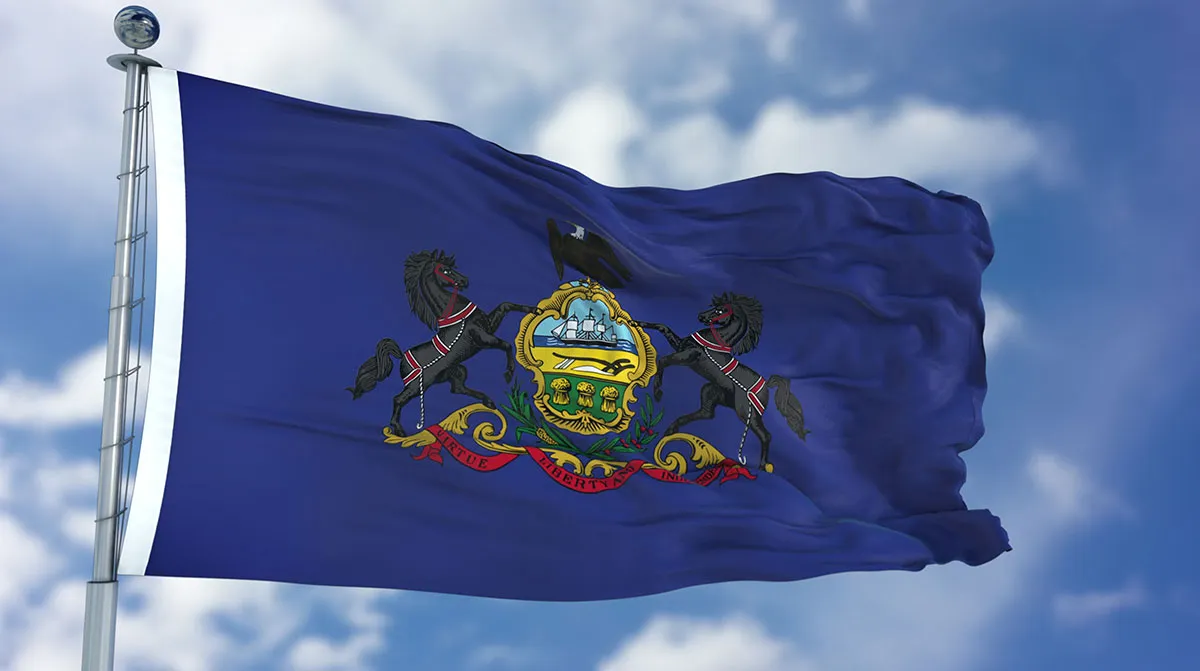 Pennsylvania flag