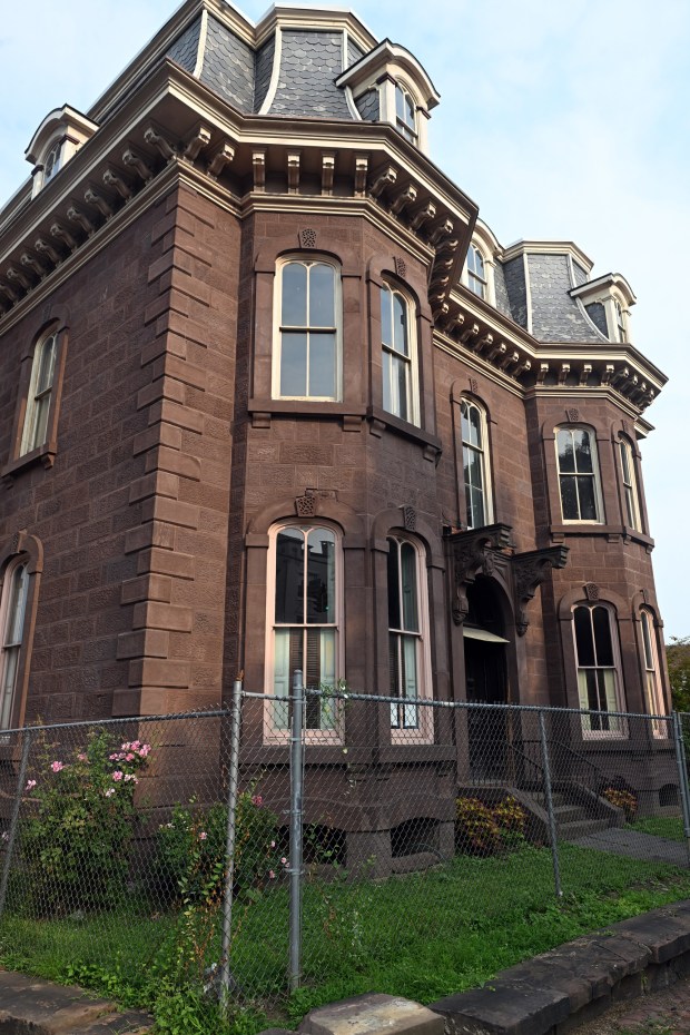 Gary Wegman, owner of the Aldine at 200 N. Fourth St., told the Reading Zoning Hearing Board that he'd eventually like to live in the mansion. (BILL UHRICH/READING EAGLE)