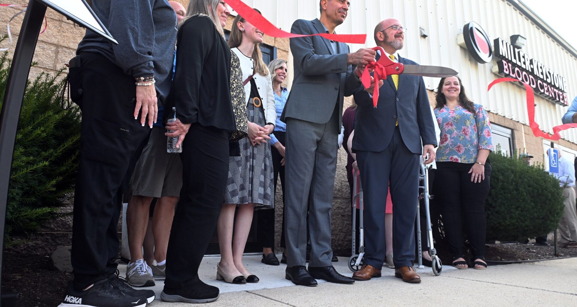 Miller-Keystone Blood Center cuts ribbon on 'brighter' Berks donor center