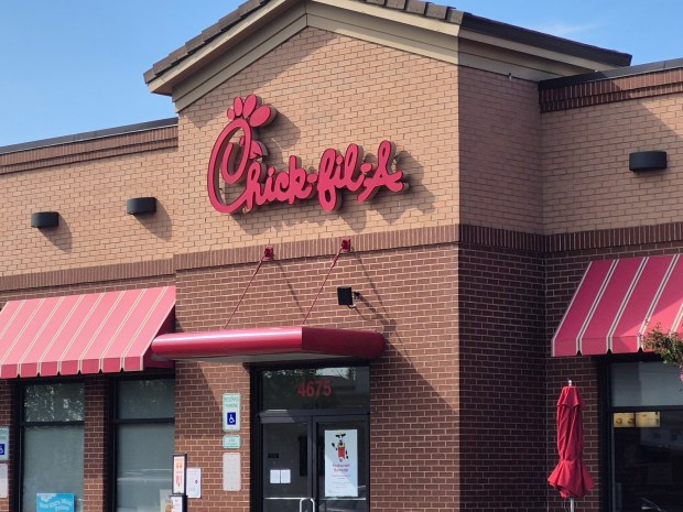 Chick-fil-A in Exeter Township is closing for remodeling, starting Aug.13. The project, to be completed in late November or early December, will include a building remodel and the addition of a second drive through lane. (DONNA ROVINS - MEDIANEWS GROUP PHOTO)