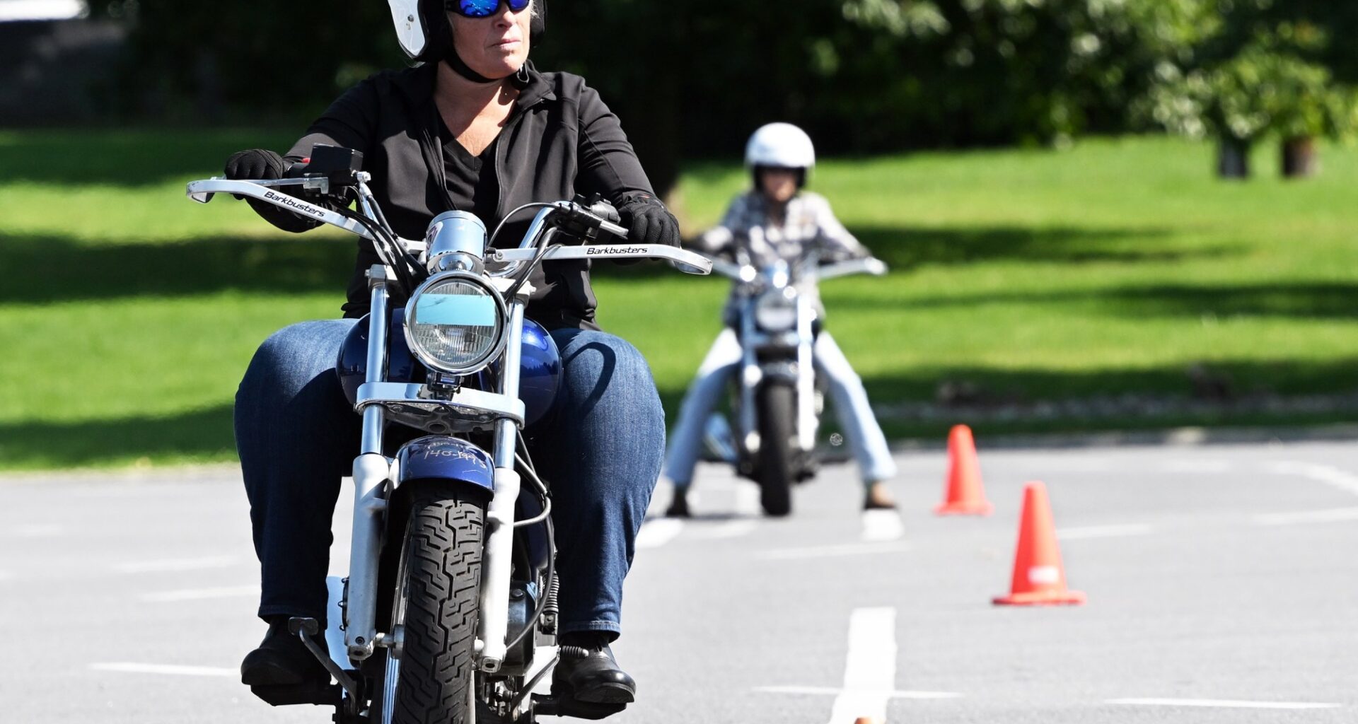 Classic Harley Davidson hosts safety event.