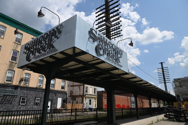 The Saucony Creek Franklin Station Brewpub will resume operations as an event center. (BILL UHRICH/READING EAGLE)
